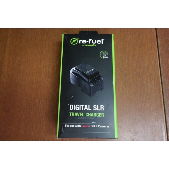 Digipower - RF-DSLR-500C DSLR Travel Charger for Canon Replacement Batteries - Picture 2 of 7